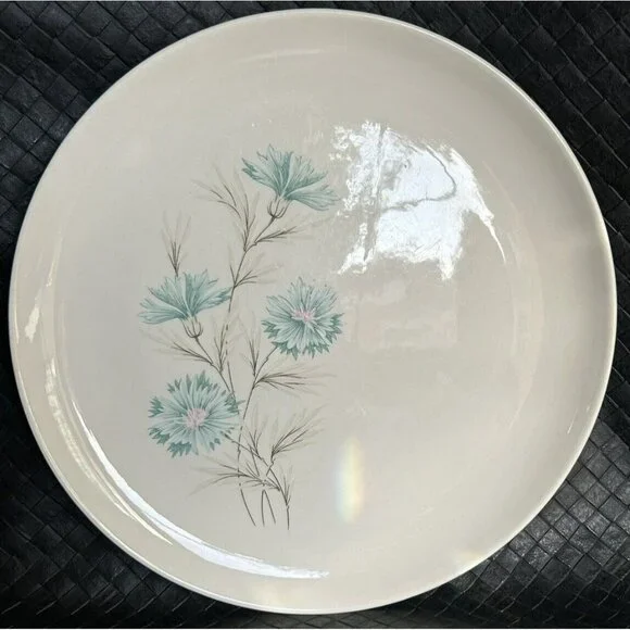Taylor Smith Taylor Ever Yours Boutonnière Dinner Plates Set Of 4 Vintage 1962